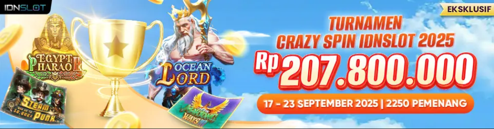 Turnamen Crazy Spin INDSLOT 2025