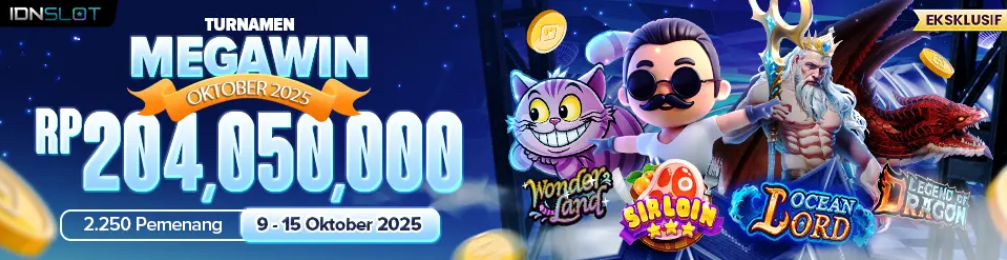 TURNAMEN MEGAWIN OKTOBER 2025