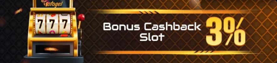 Bonus Cashback Slot 3%